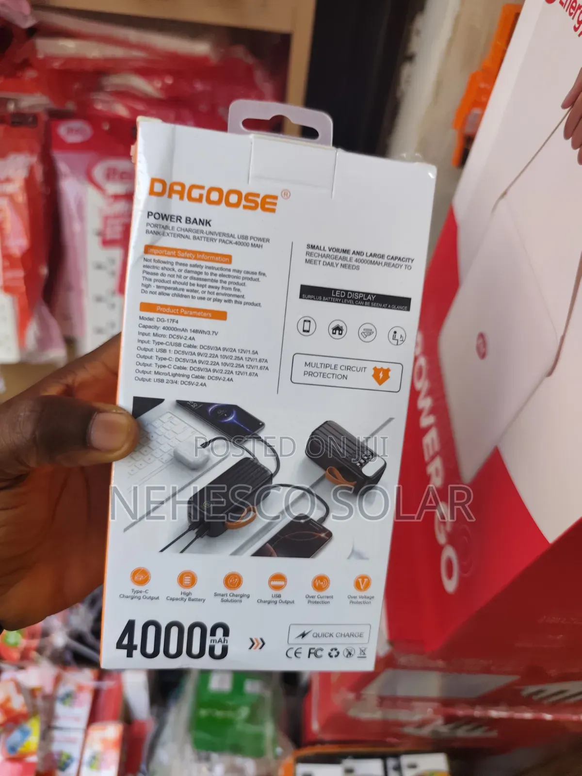 Premium 40,000mah High Power Fast Charging Power Bank