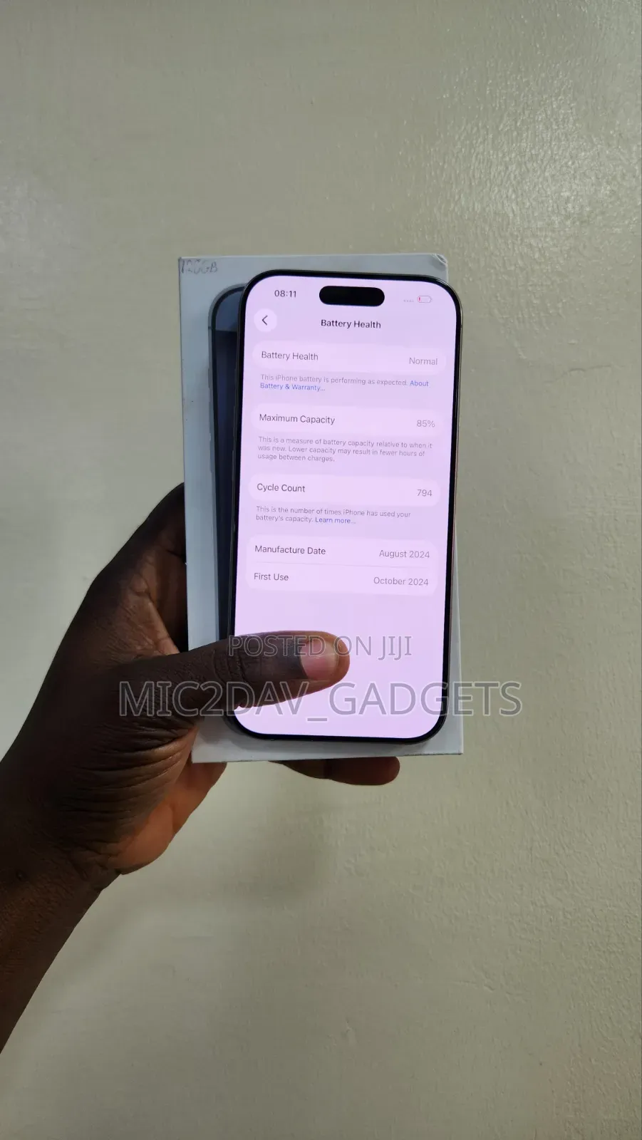 Apple iPhone 16 Pro 128 GB Silver