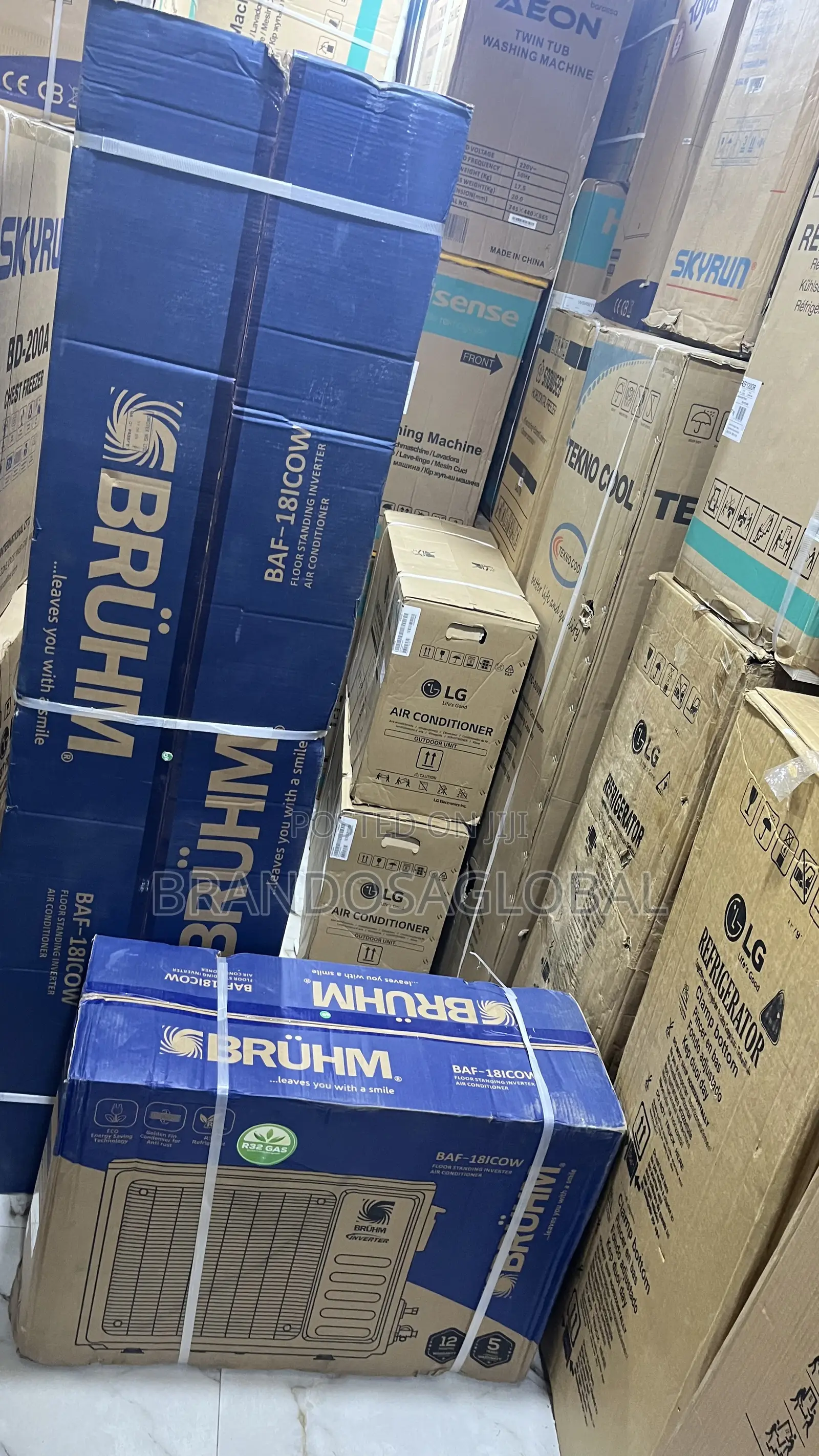Bruhm 2 Tons Ac Baf18lcow – Reliable Split Ac for Large Rooms