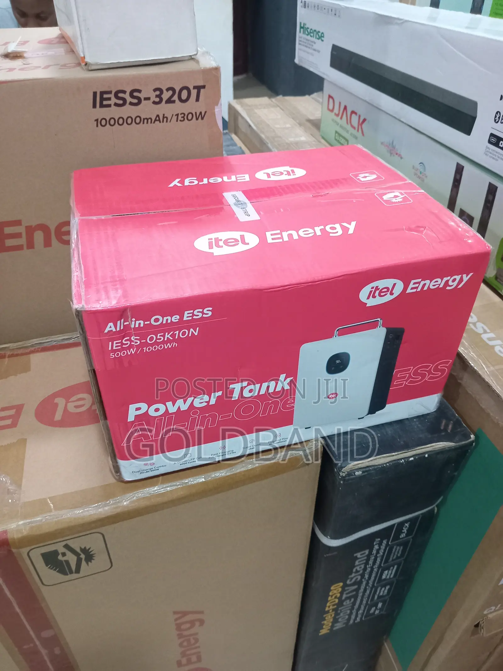 Itel Power Tank Iess-05k10n 500w 1000wh Portable Power Station