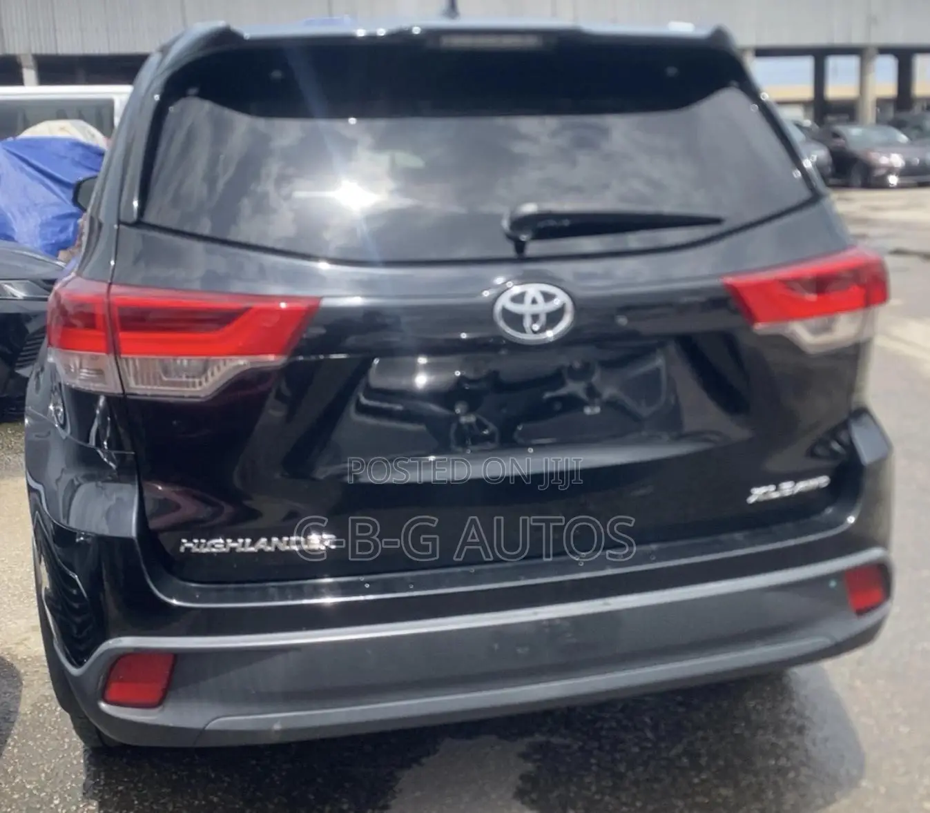Toyota Highlander XLE 4dr SUV (3.5L 6cyl 6A) 2015 Black