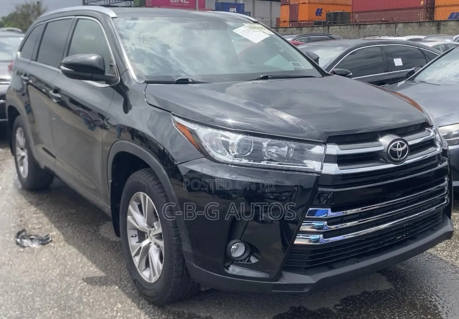 Toyota Highlander XLE 4dr SUV (3.5L 6cyl 6A) 2015 Black