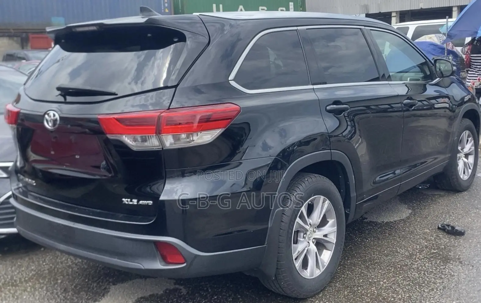 Toyota Highlander XLE 4dr SUV (3.5L 6cyl 6A) 2015 Black