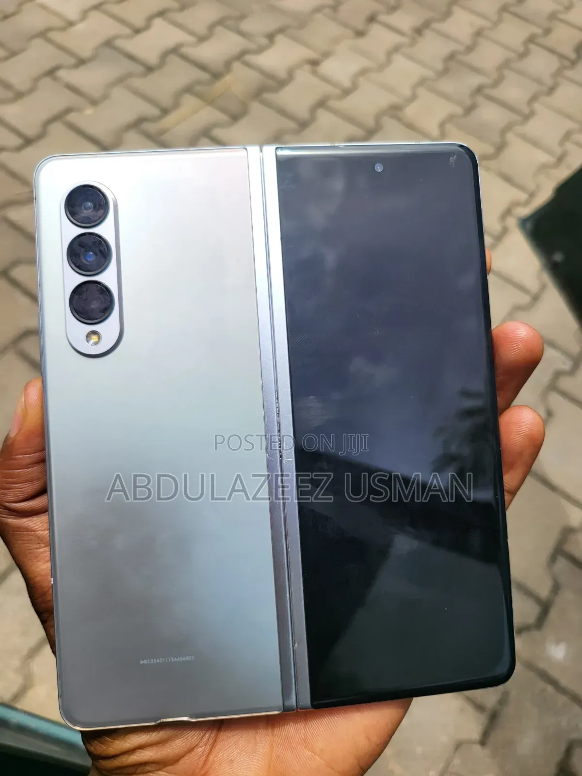 New Samsung Galaxy Z Fold 3 256 GB Silver