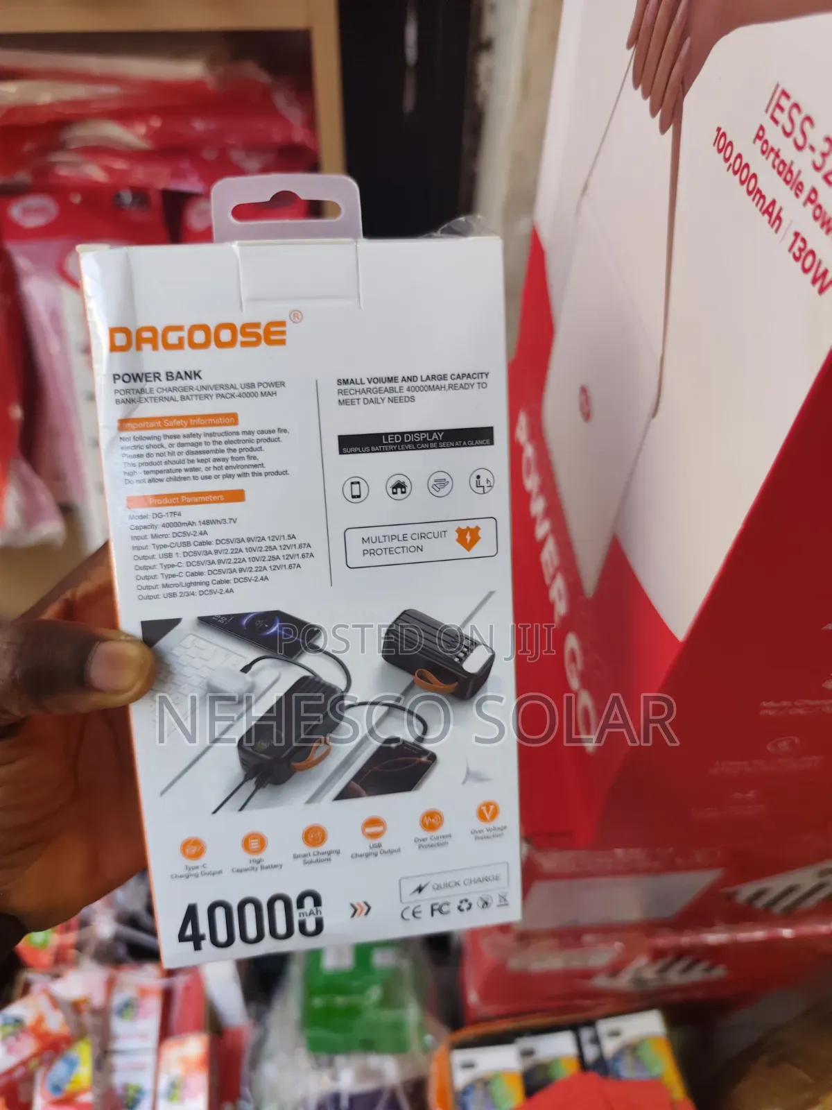 Long Battery Life 40,000mah Power Bank