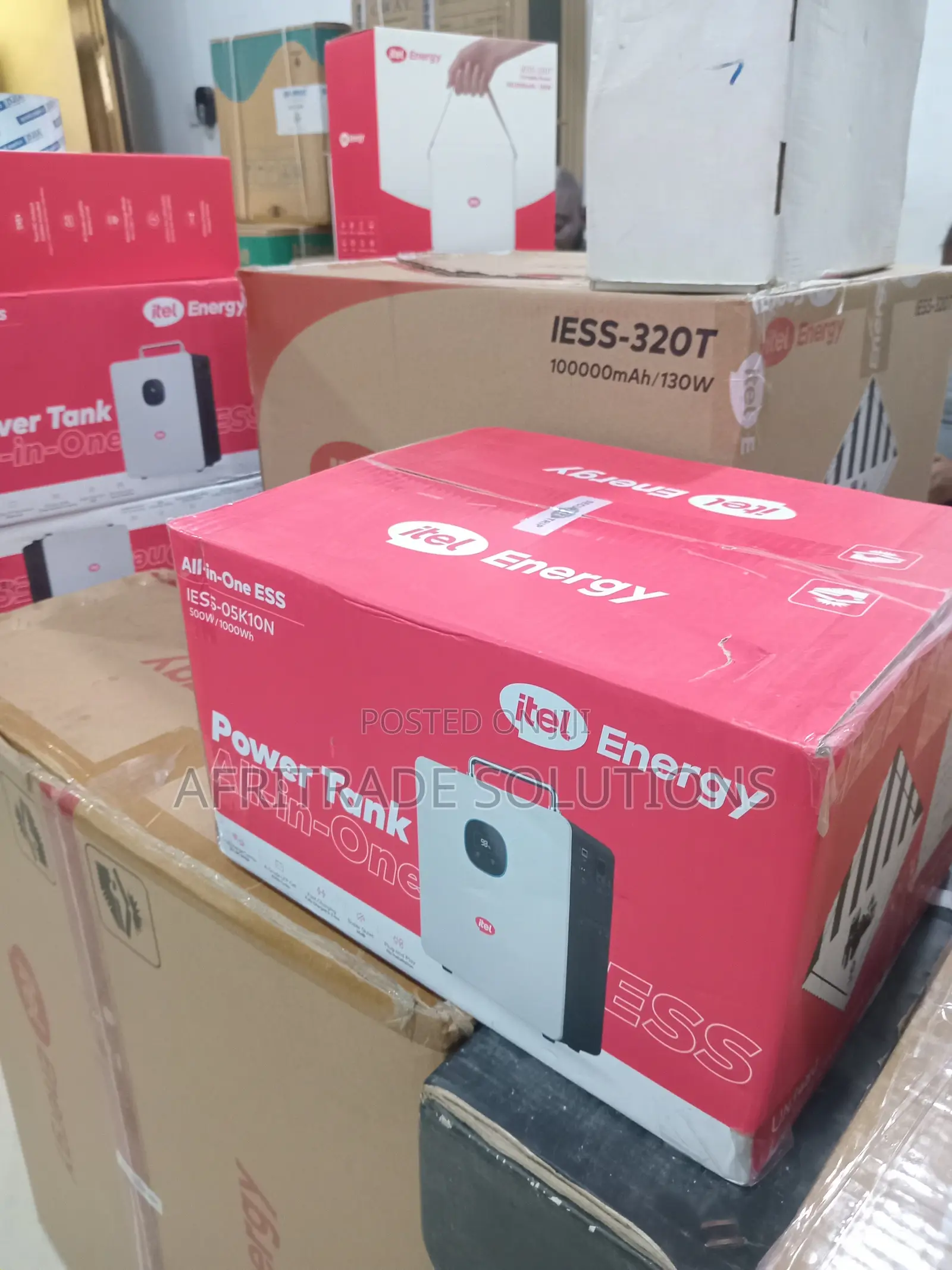 Itel Power Tank Iess-05k10n Home Backup Power 1000wh