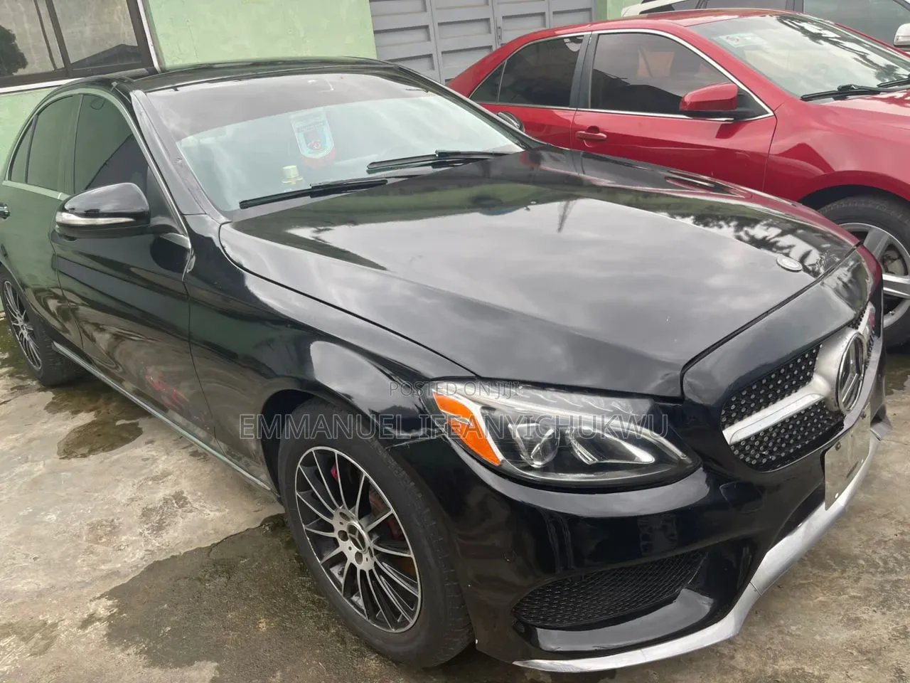 Mercedes-Benz C400 4Matic AWD Sedan (3.0L V6 7A) 2015 Black