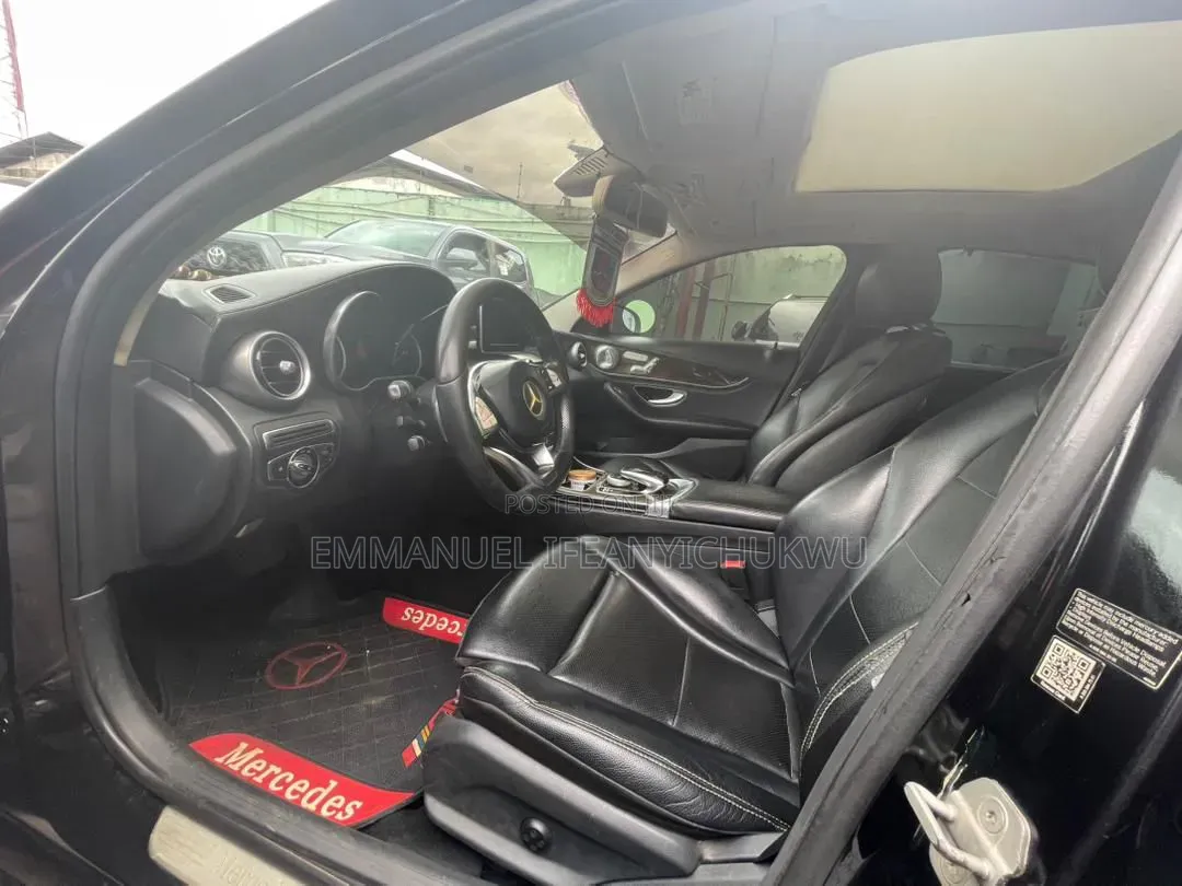 Mercedes-Benz C400 4Matic AWD Sedan (3.0L V6 7A) 2015 Black