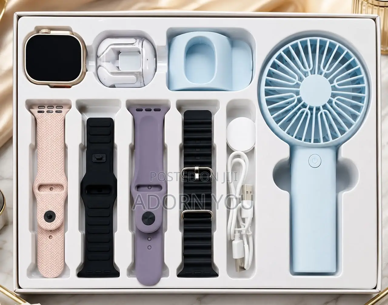 Smart D96 Plus Premium Smartwatch Gift Set