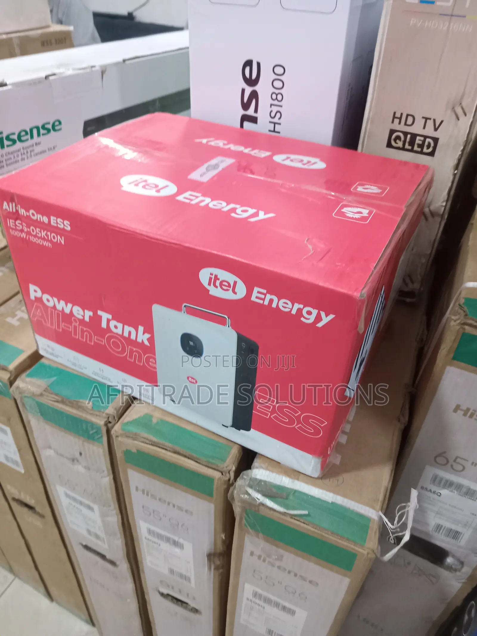 Itel Iess-05k10n 1000wh Portable Solar Power Station