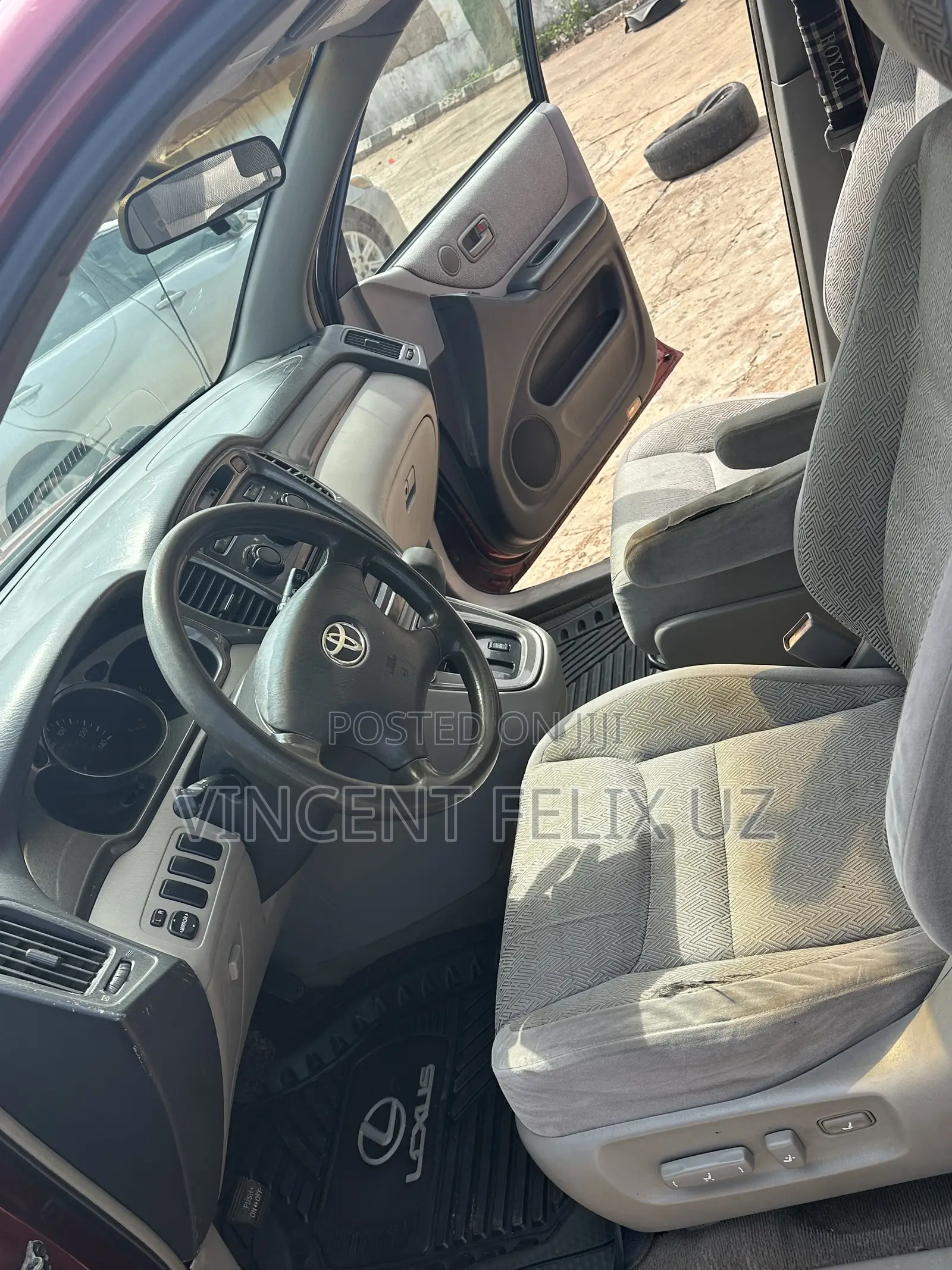 Toyota Highlander 3.0 2001 Red