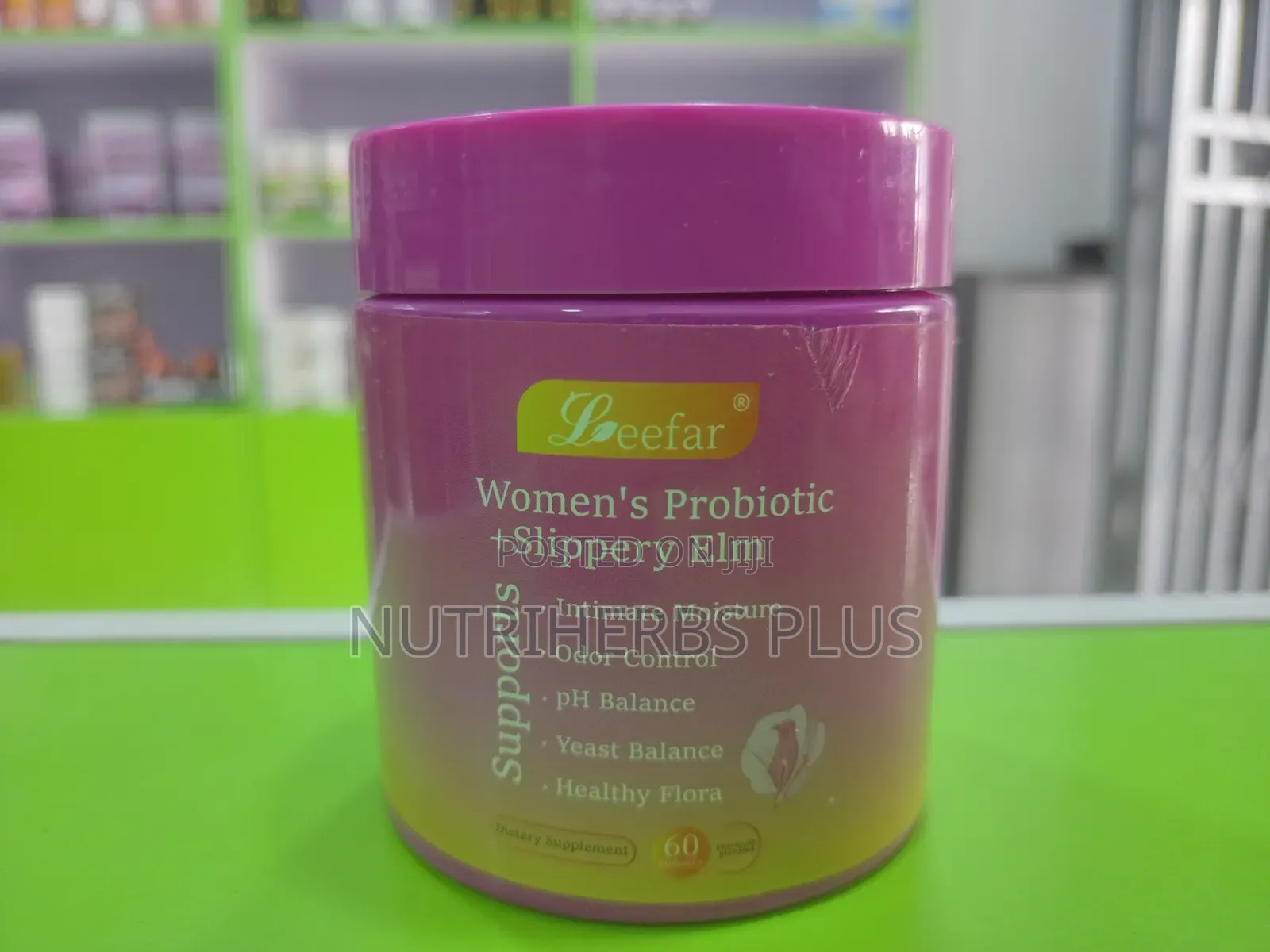 Women’S Probiotic+Slippery Elm Gummies;Intimate Moisture Odor Control