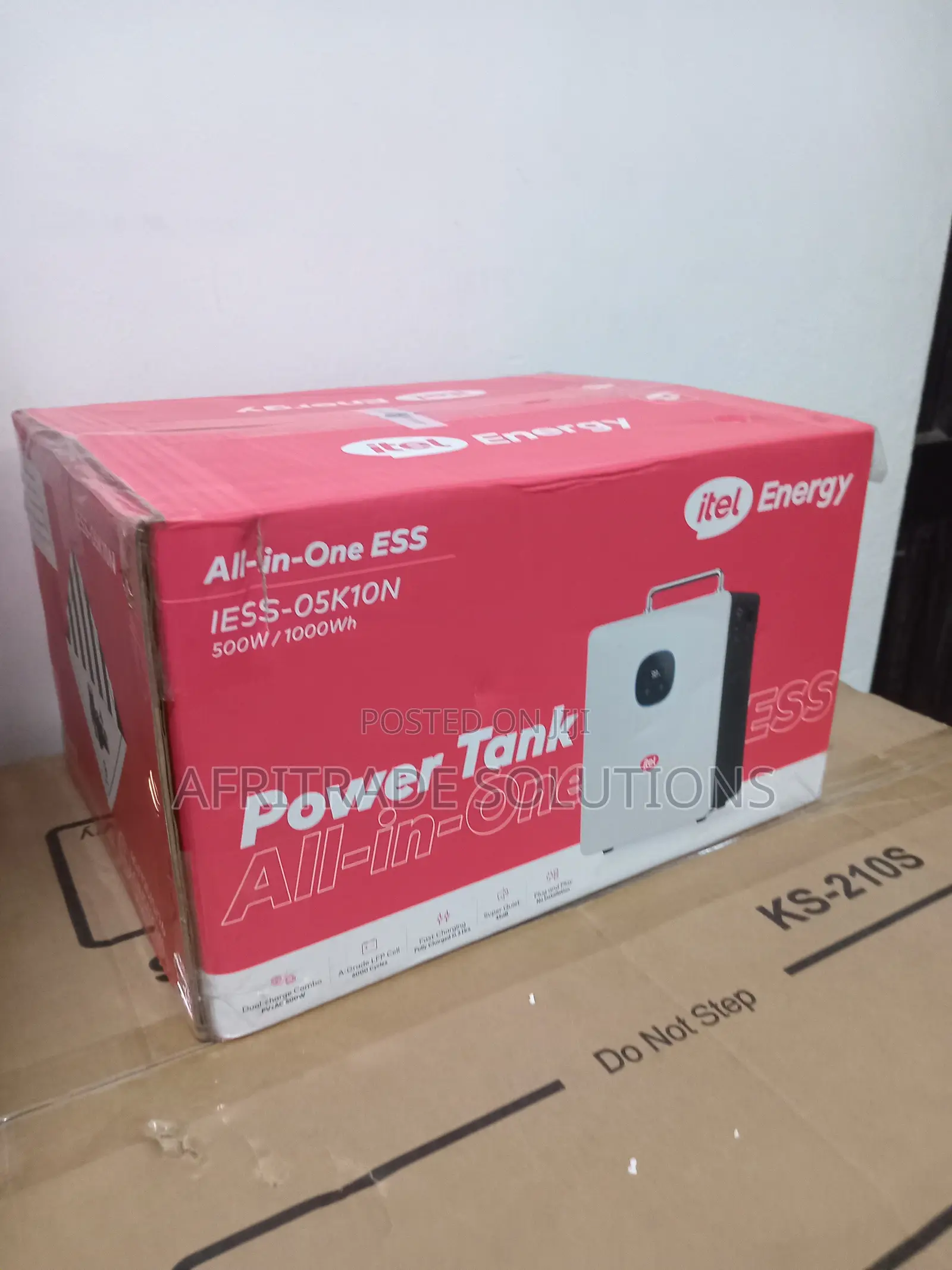 Itel Iess-05k10n Portable Power Bank 1000wh 500w