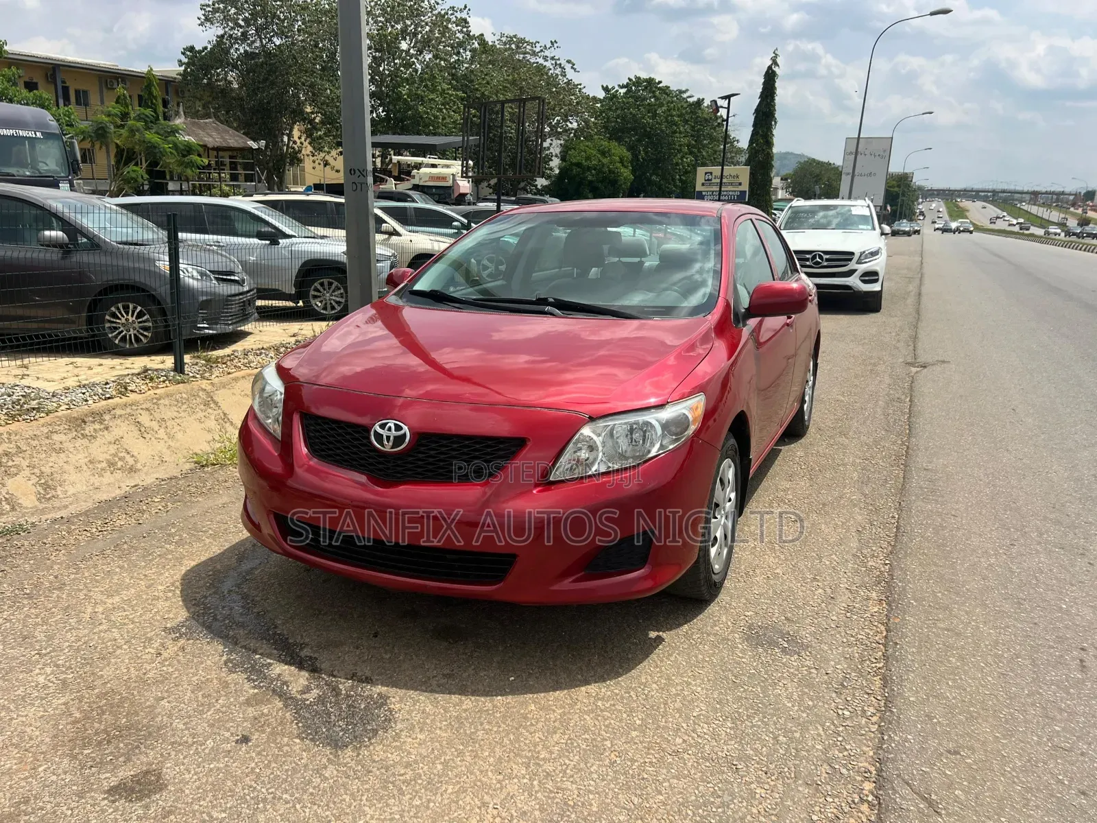 Toyota Corolla 2009 Red