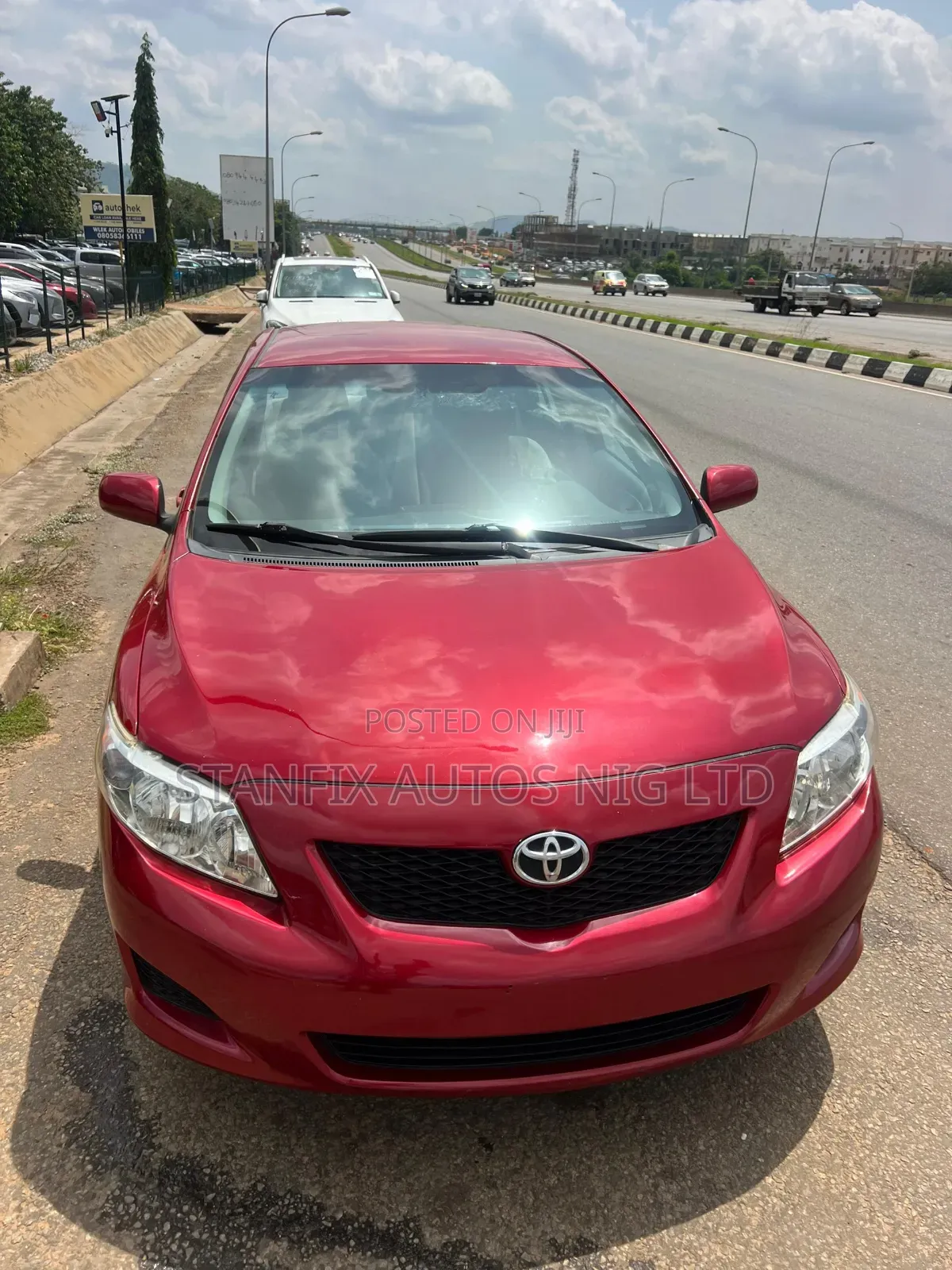 Toyota Corolla 2009 Red