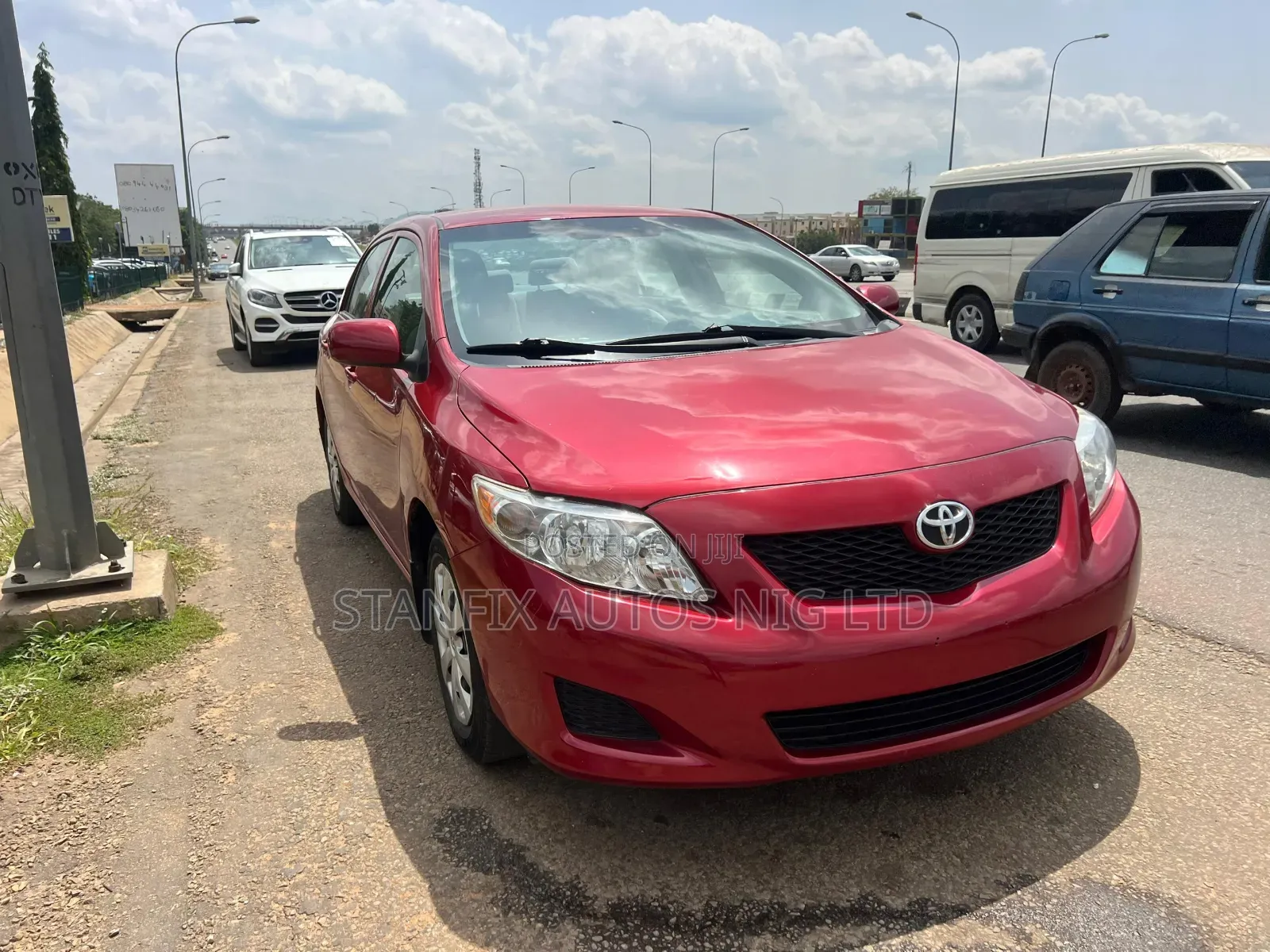 Toyota Corolla 2009 Red