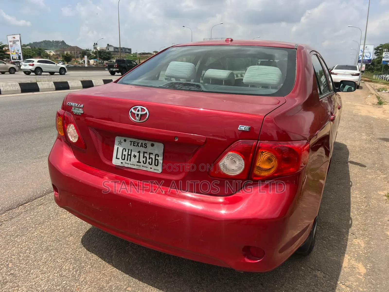 Toyota Corolla 2009 Red