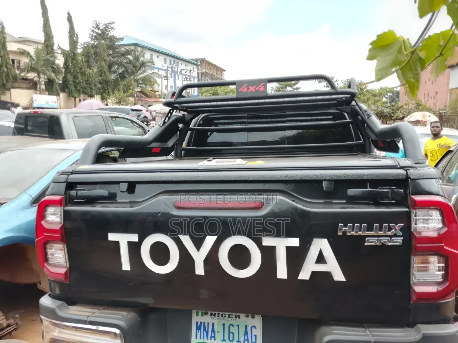 4x4 Rear Bar Carrier for Toyota Hilux