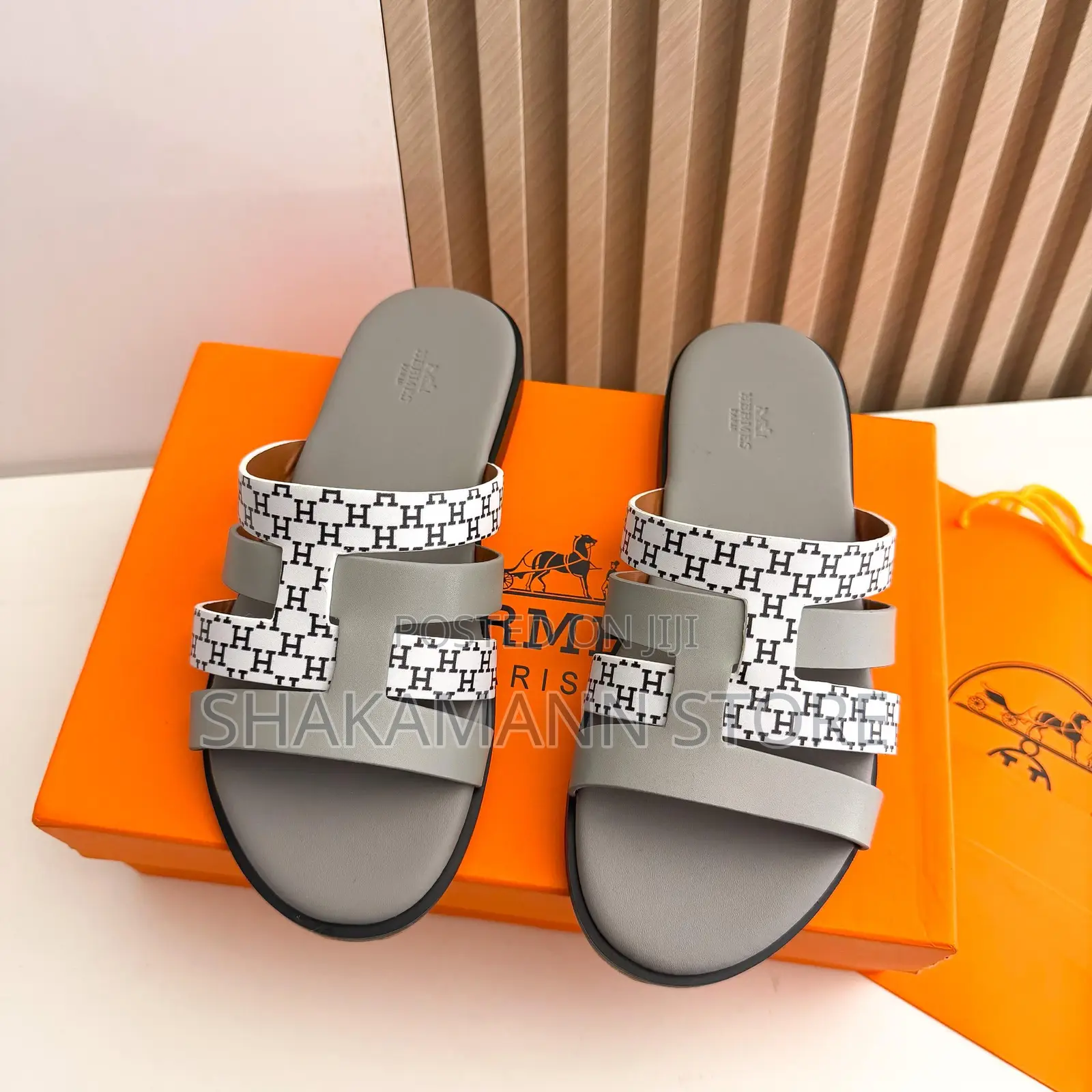 Original New Hermes Paris Slides Now Back in Shop Order Now