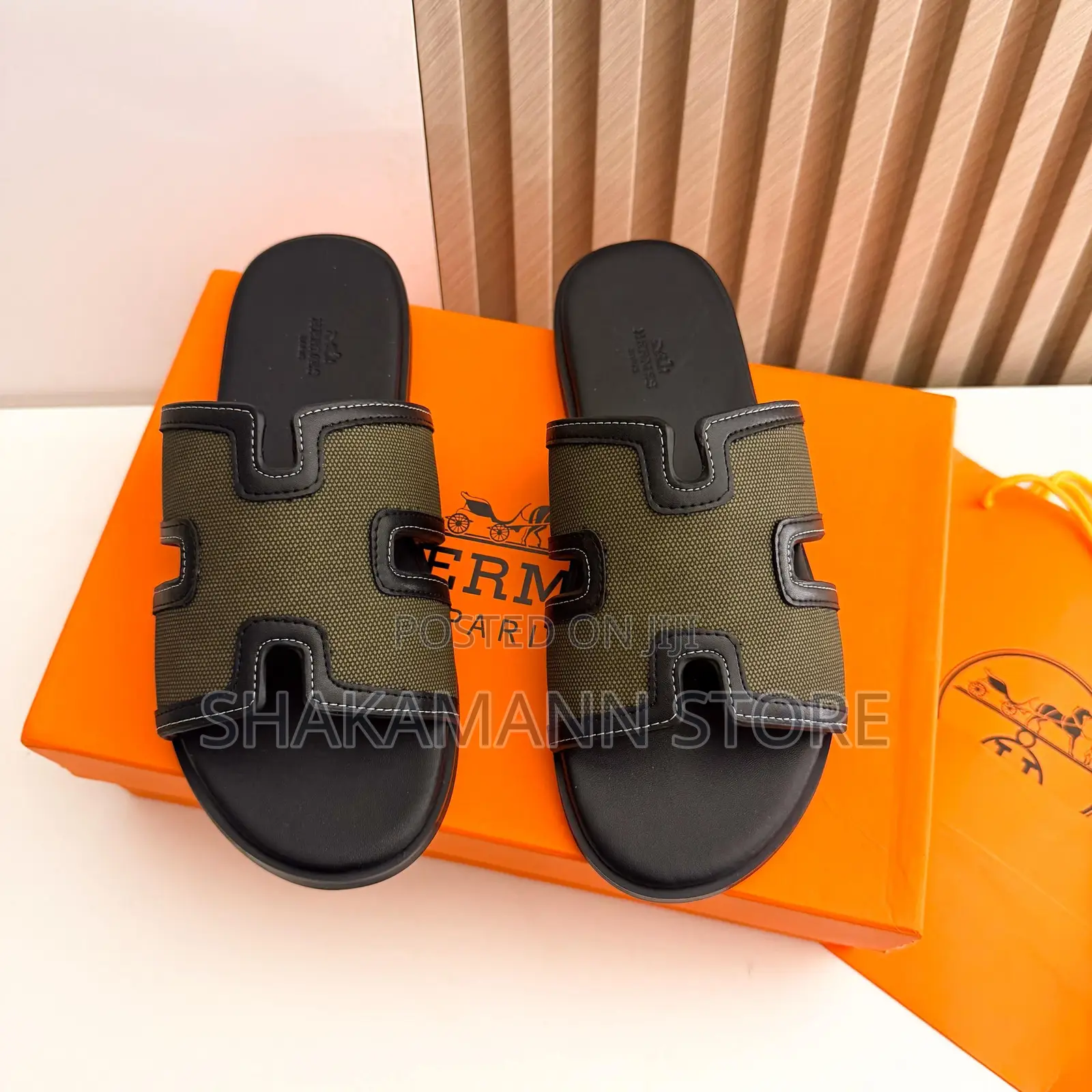 Original New Hermes Paris Slides Now Back in Shop Order Now