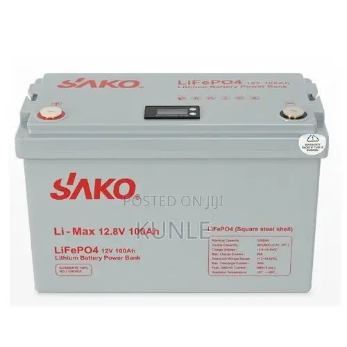 Sako Li-Max Series 12.8v - 100ah Lifepo4 Battery