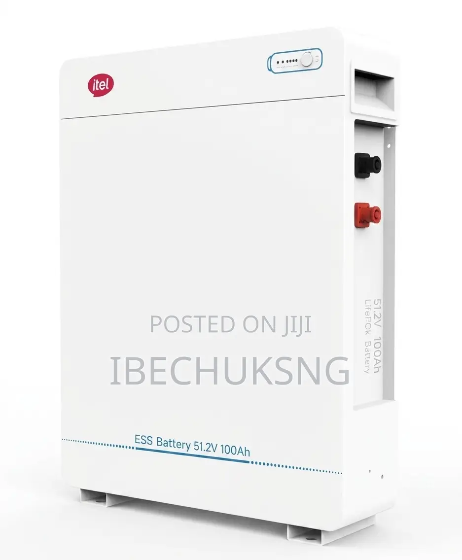 Itel 5kwh Battery (P21 +Lithium+25.6+200ah+5120wh+24v+6000 Cycles)