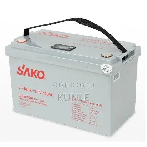 Sako Li-Max Series 12.8v - 100ah Lifepo4 Battery