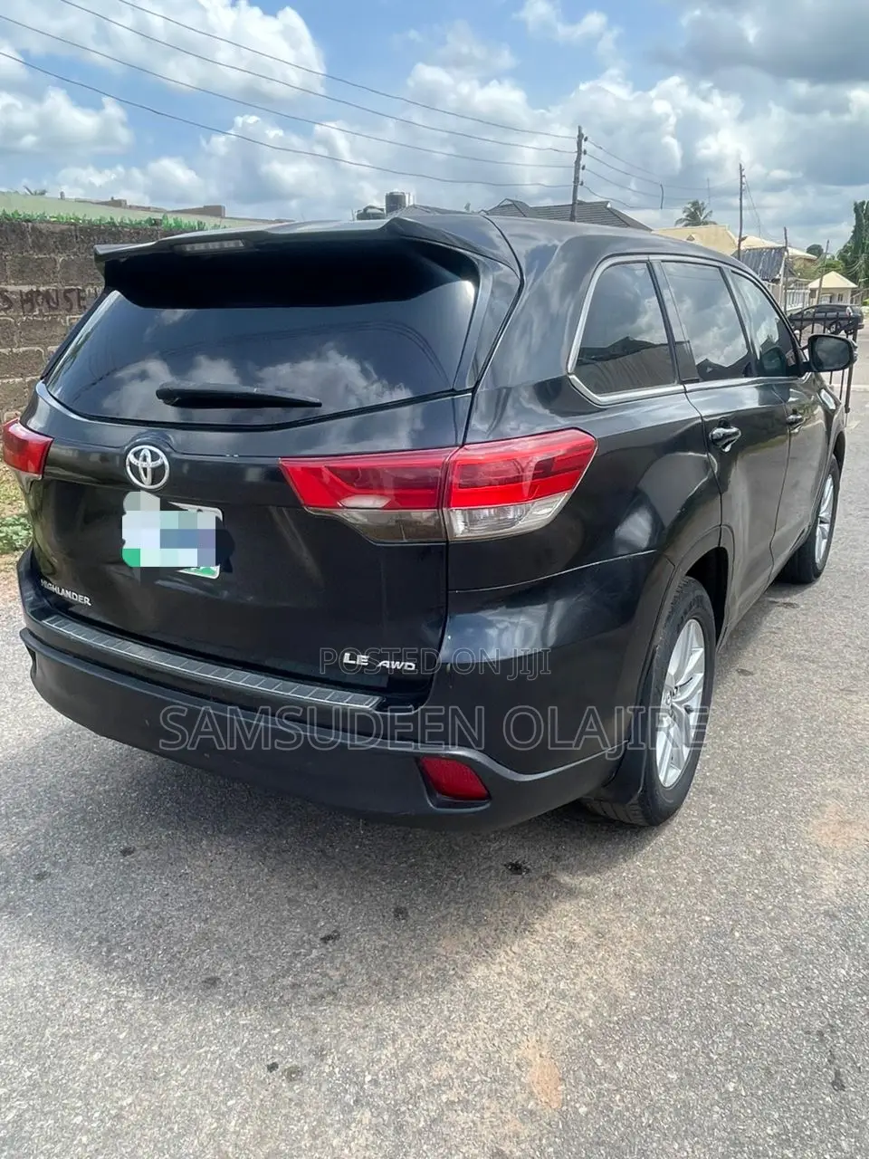 Toyota Highlander LE 4dr SUV AWD (3.5L 6cyl 6A) 2014 Black