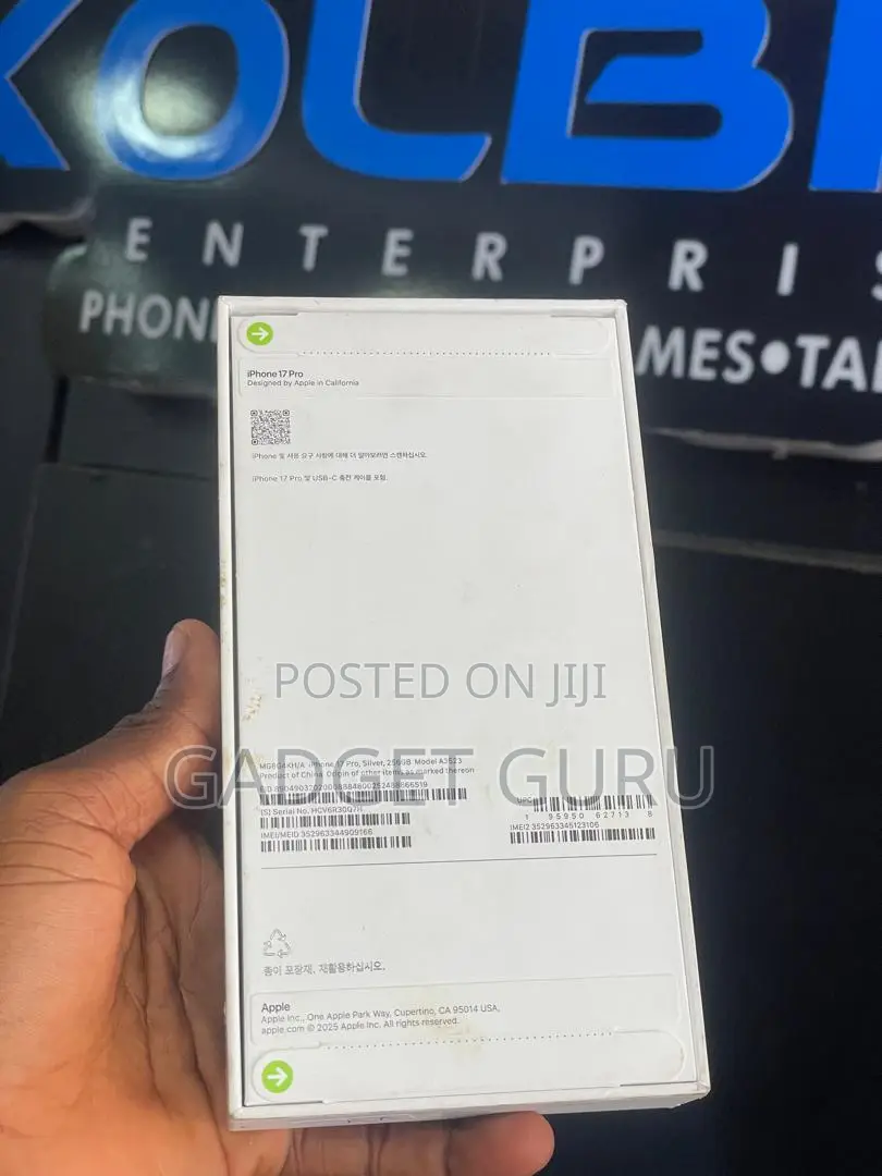 New Apple iPhone 17 Pro 256 GB Blue