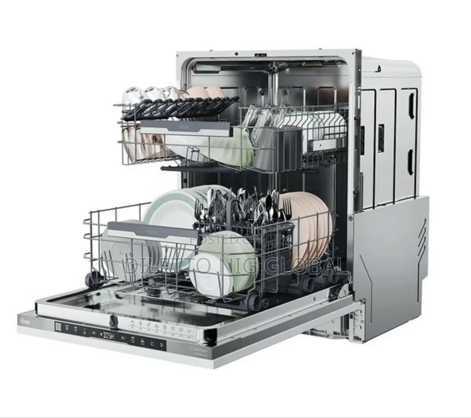 Hoover Fully Integrated Wifi-Enabled Dishwasher