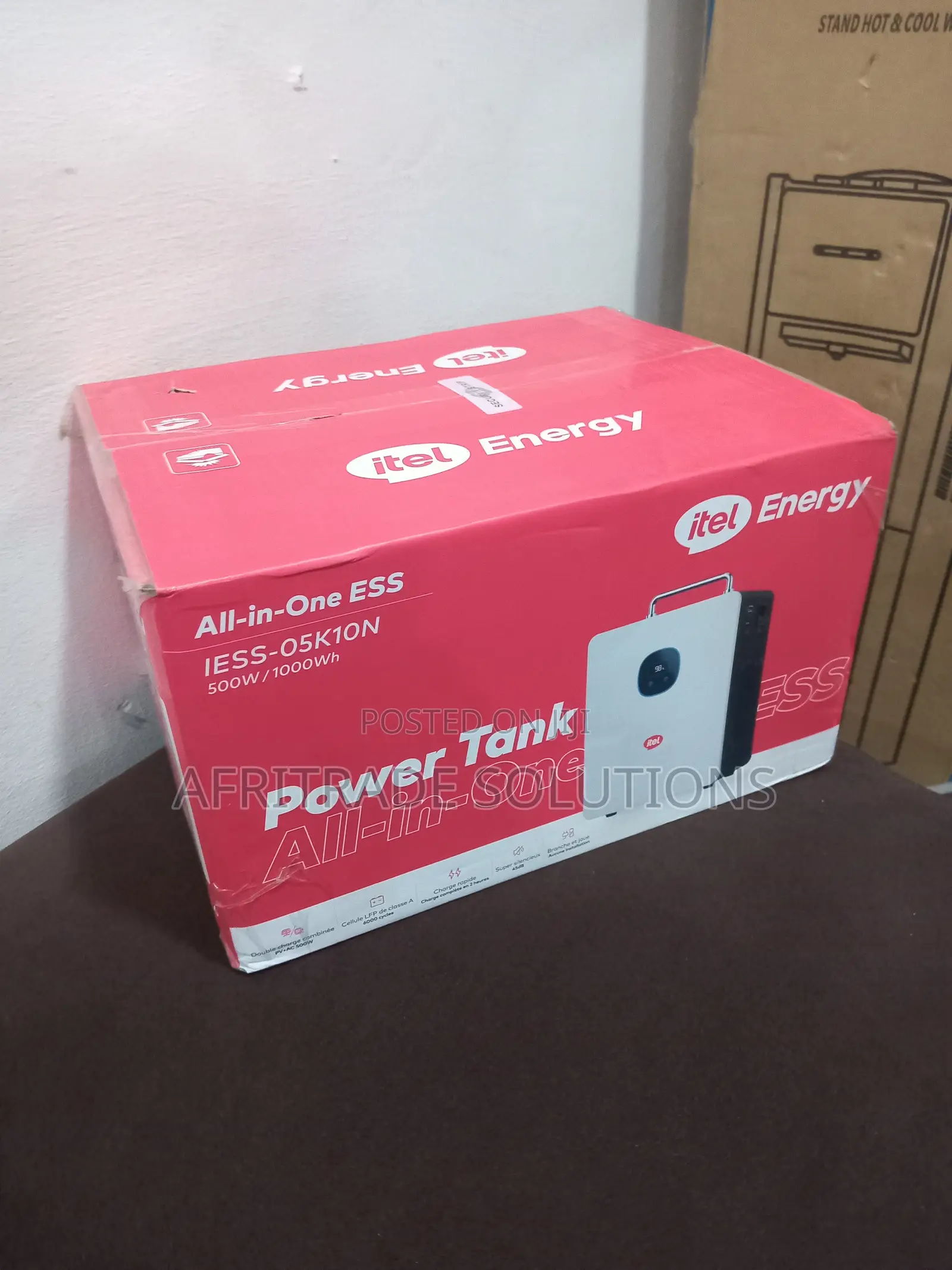 Itel Power Tank Iess-05k10n Portable Ups Power Solution