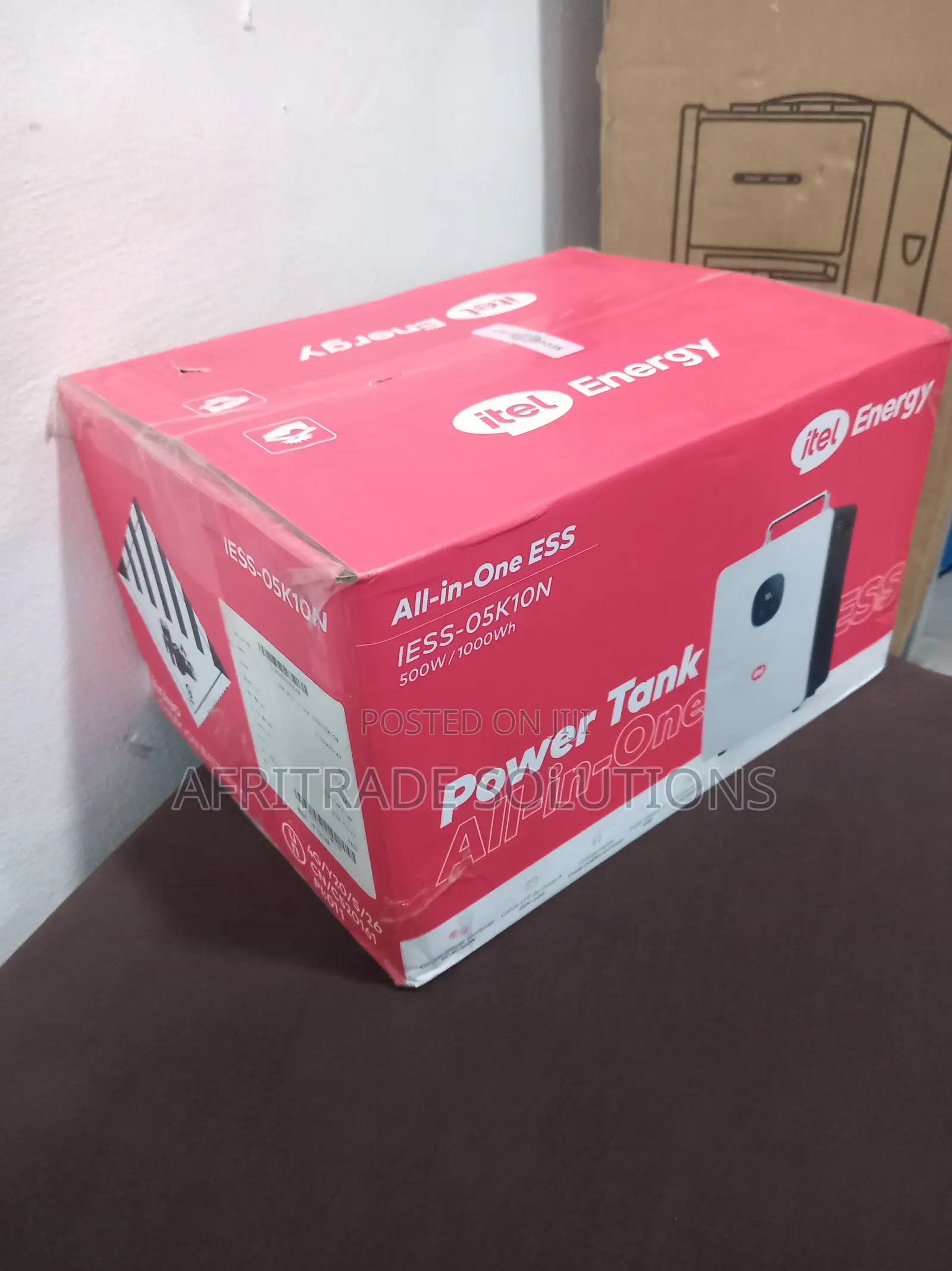 Itel Power Tank Iess-05k10n Silent Backup Generator