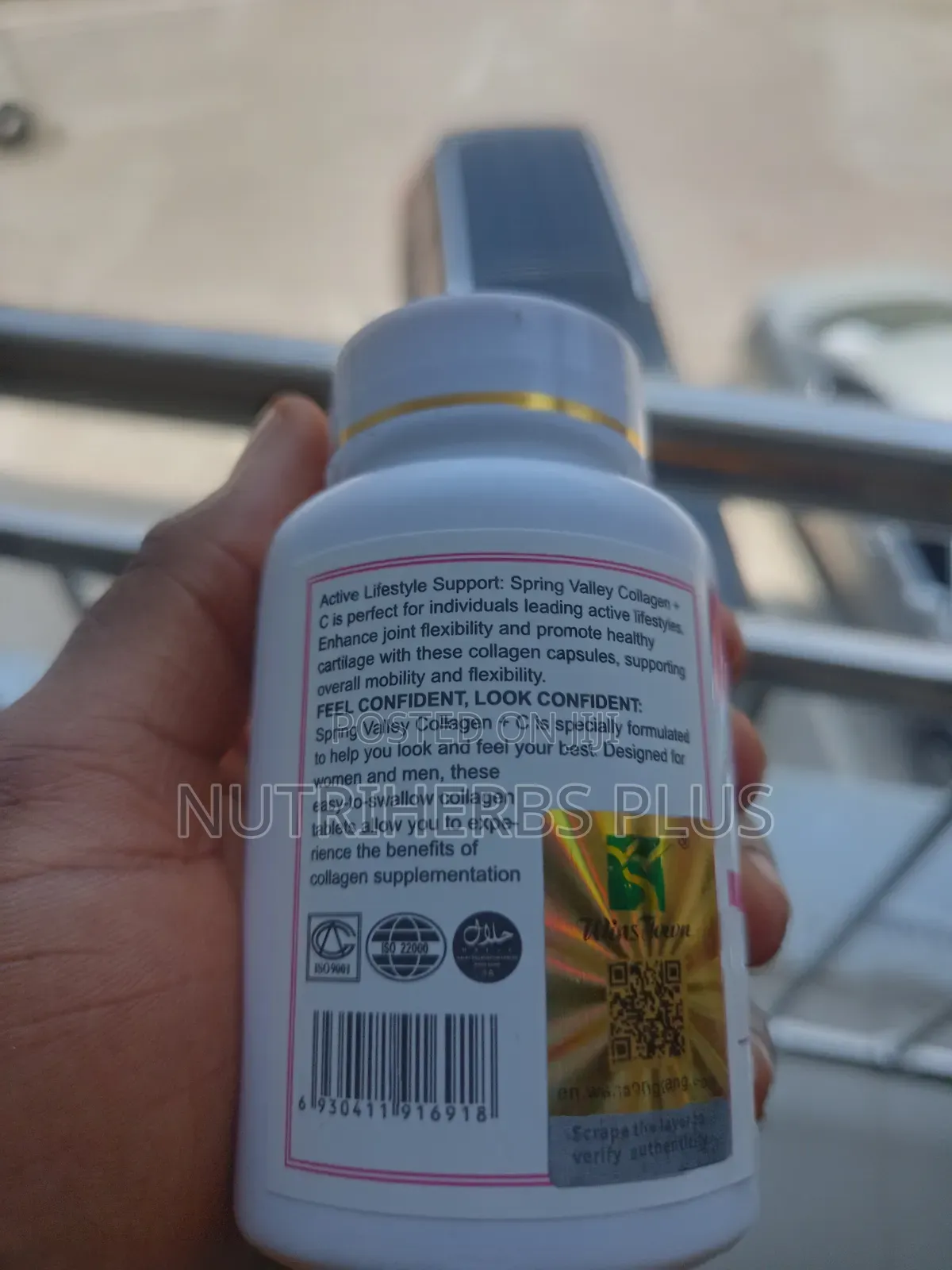 Collagen + Vitamin C + Biotin Tablets: Healthy Skin, Hair, Nail Joint