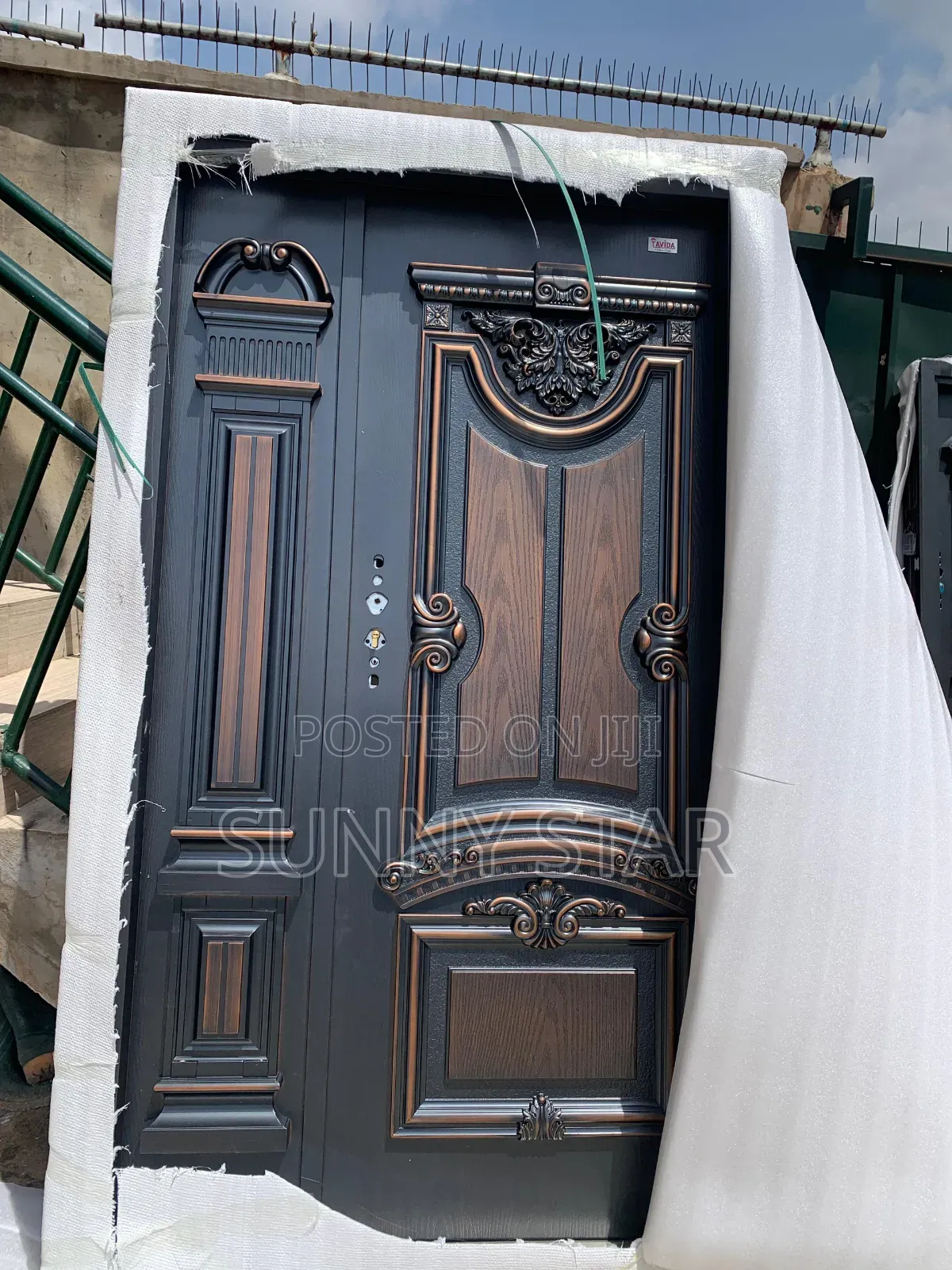 Aluminium Armoured Door