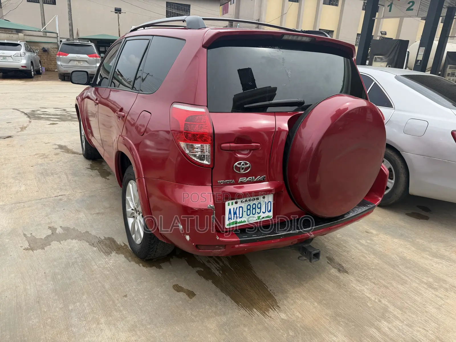 Toyota RAV4 Sport V6 4x4 2007 Red