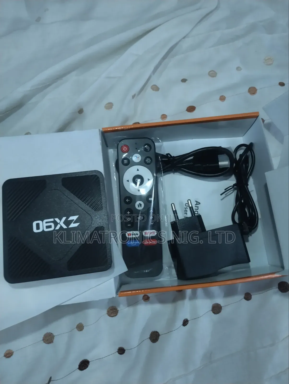 Google -Smart -Android Tv Box 256gb/16gb