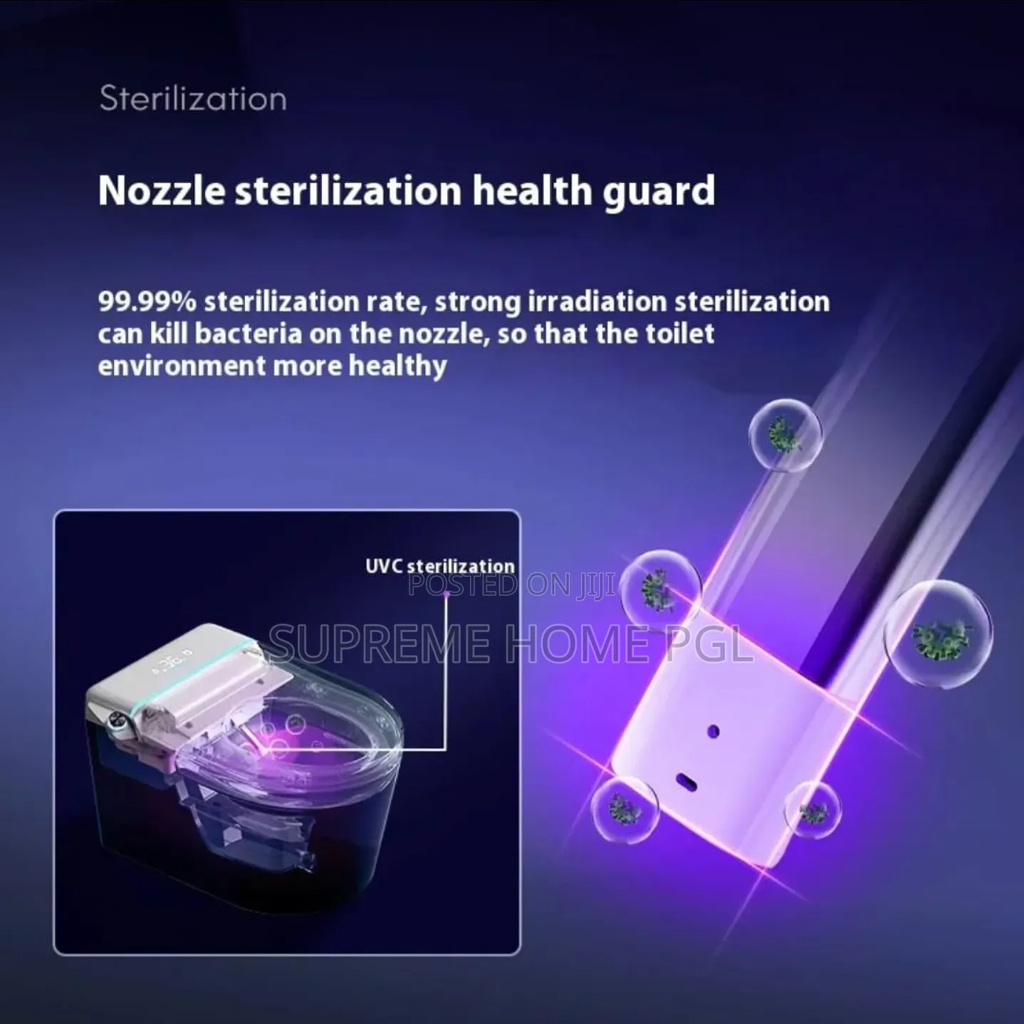 High Quality Wall Mounted Smart Toilet