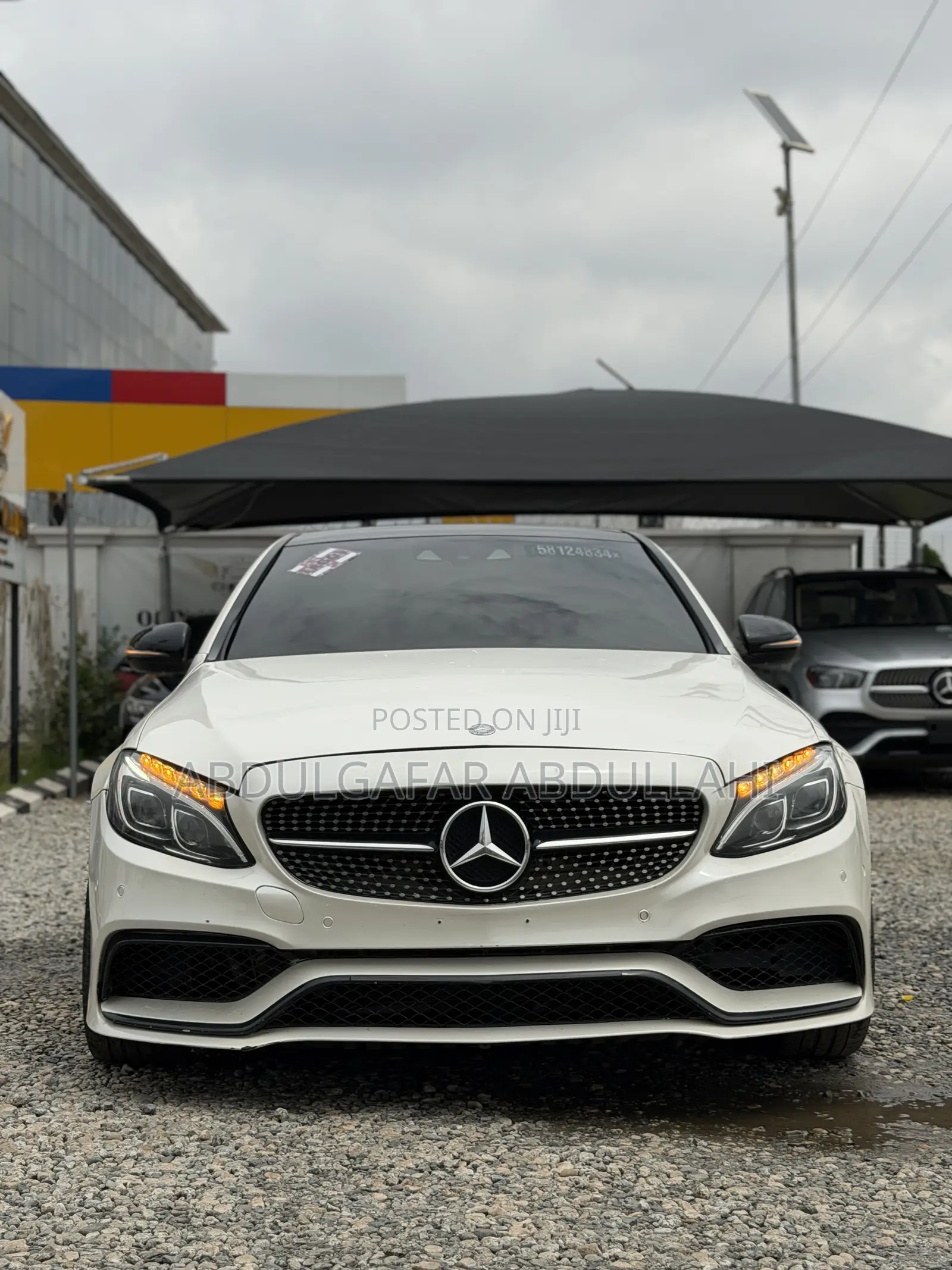 Mercedes-Benz C450 2016 White