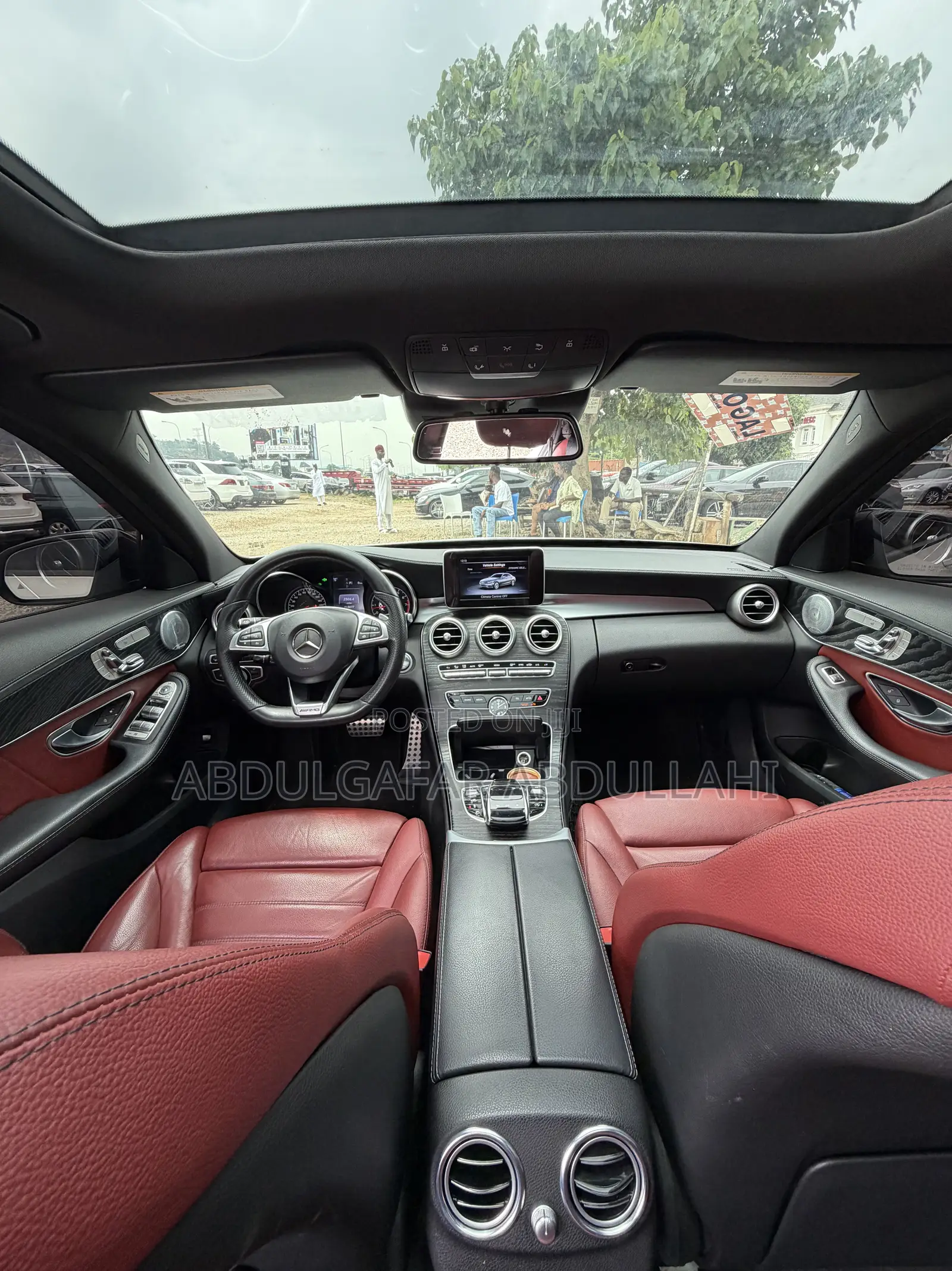 Mercedes-Benz C450 2016 White