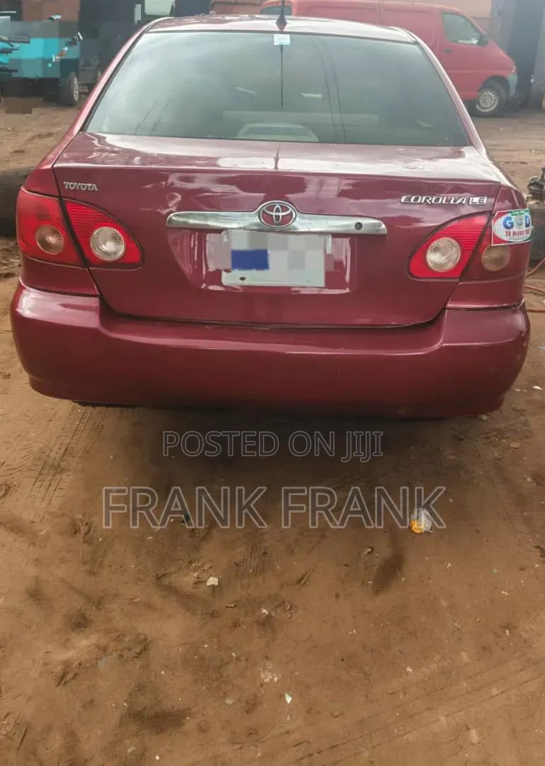 Toyota Corolla 2007 Red