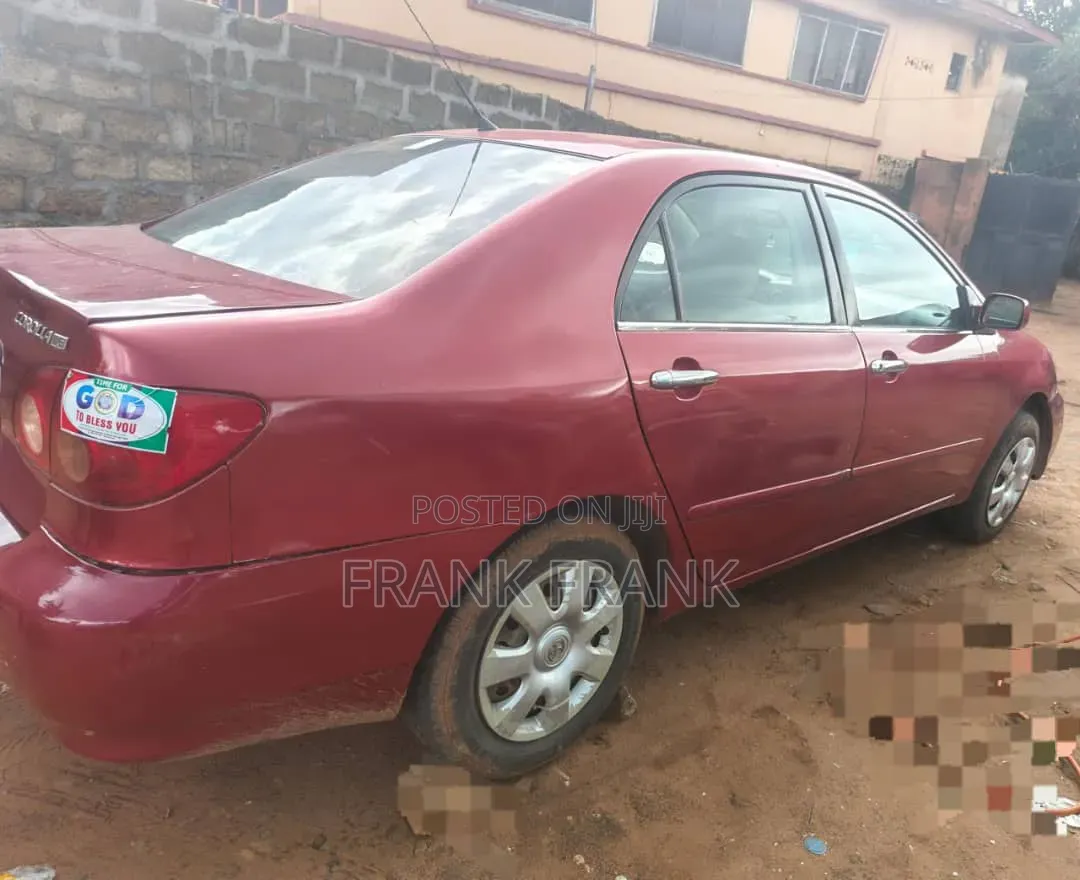Toyota Corolla 2007 Red