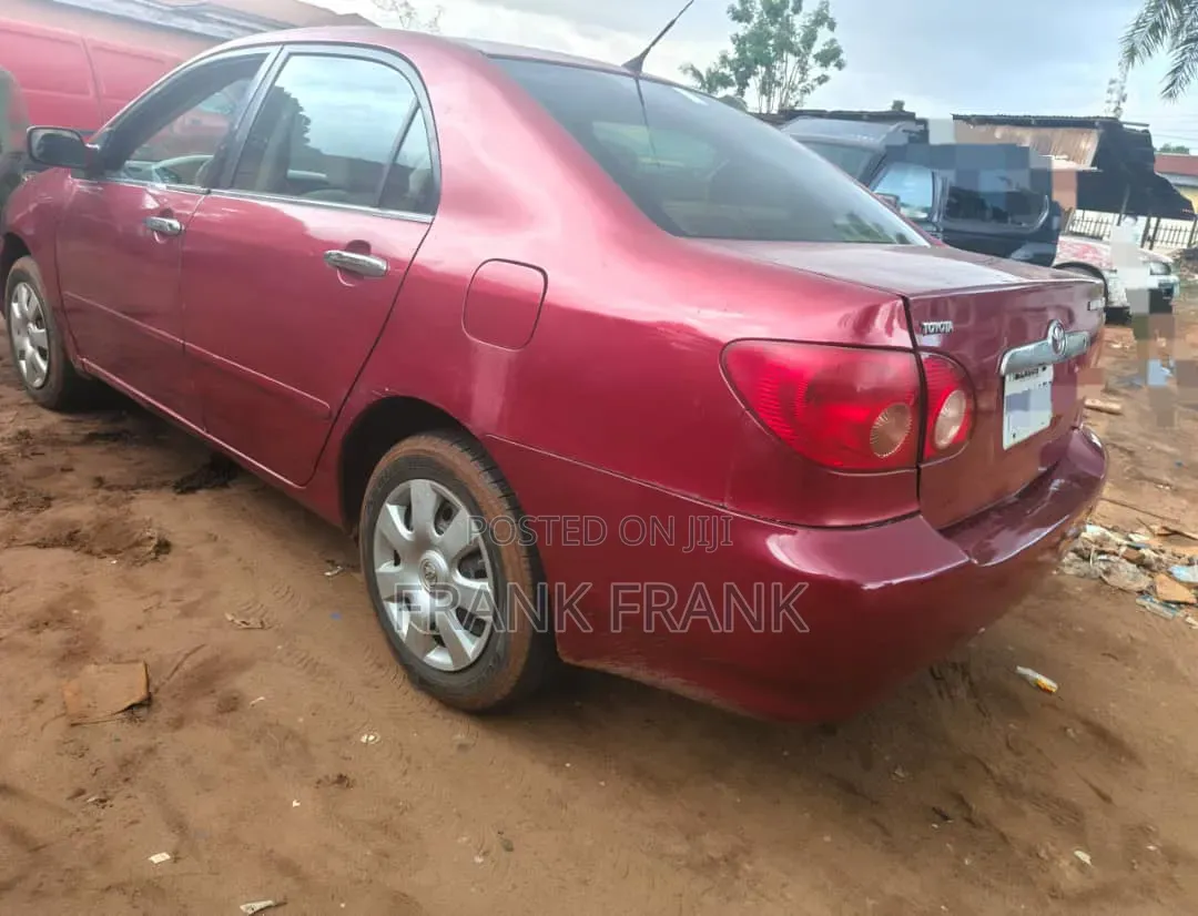 Toyota Corolla 2007 Red
