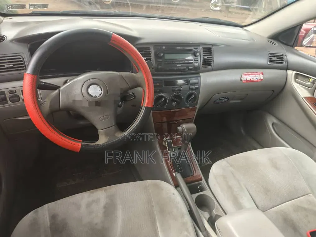 Toyota Corolla 2007 Red