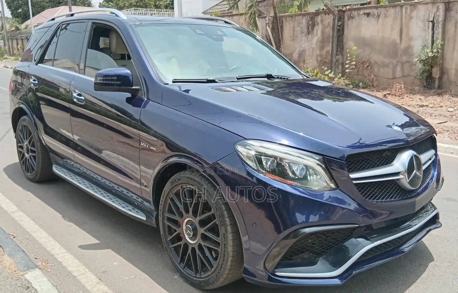 Mercedes-Benz GLE-Class AMG GLE 63 S 4MATIC 2017 Blue