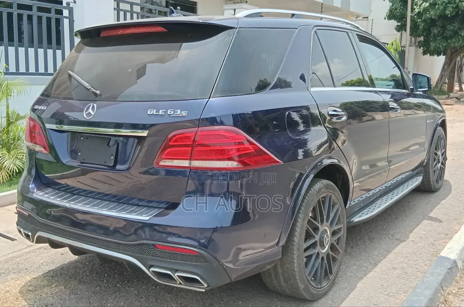 Mercedes-Benz GLE-Class AMG GLE 63 S 4MATIC 2017 Blue