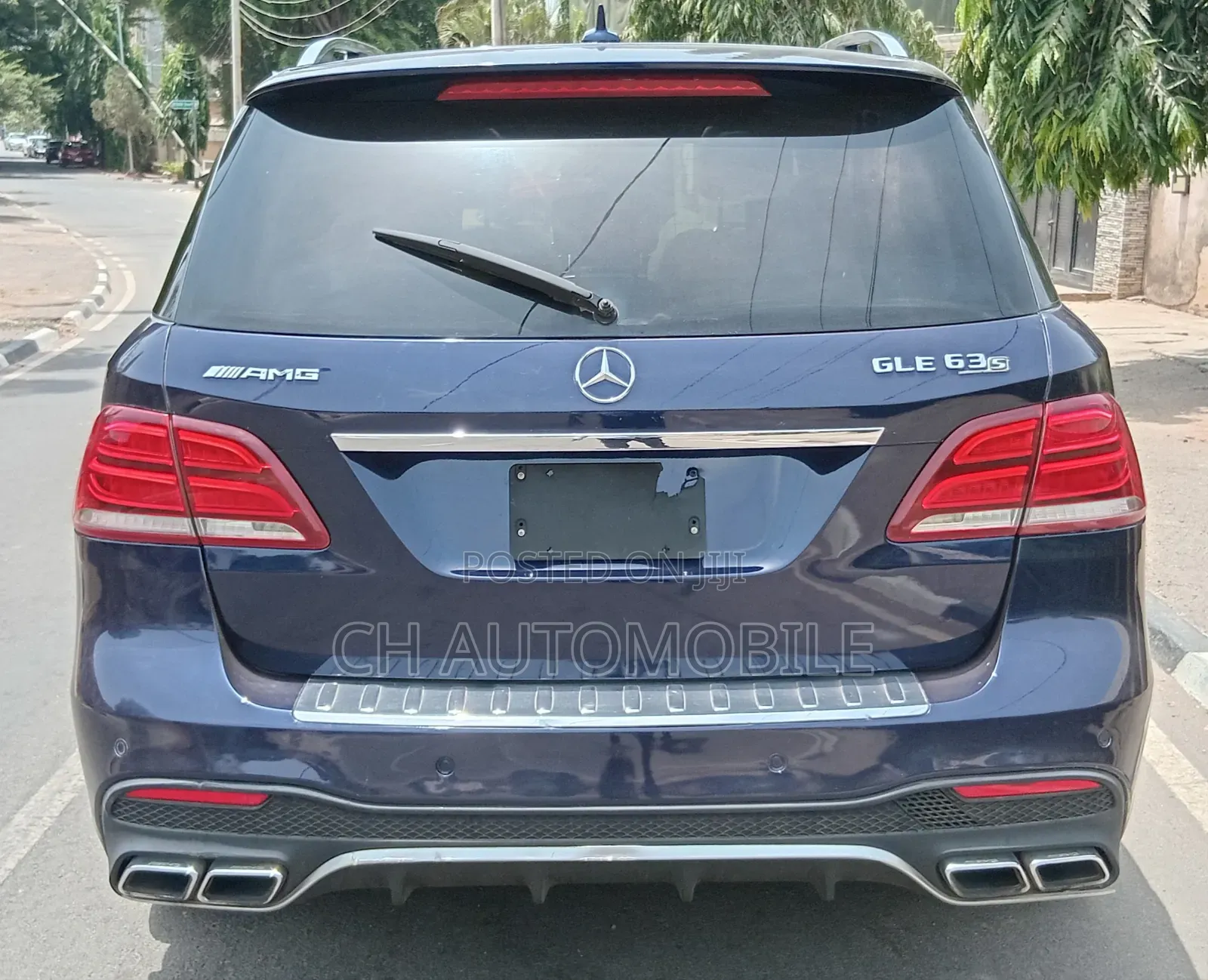 Mercedes-Benz GLE-Class AMG GLE 63 S 4MATIC 2017 Blue