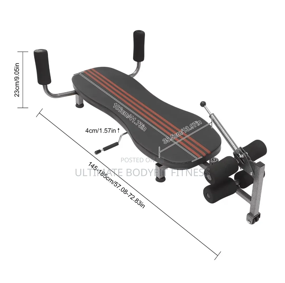 Brand New Lumbar Spine Traction Ligament Stretcher Back Machine