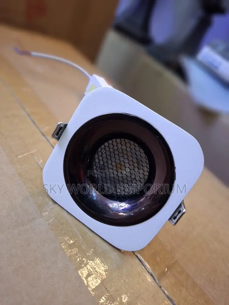 Honeycomb Nest Anti Glare Round Cob Recessed Downlight Led Spot Light