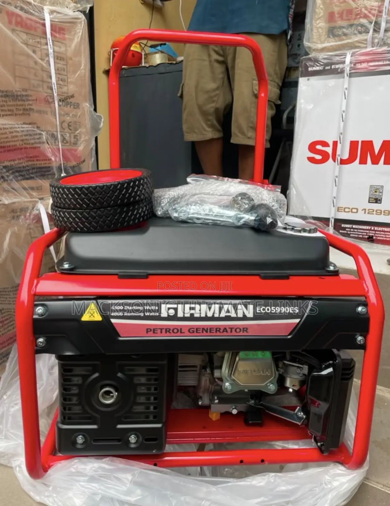 Firman 4.5kva Generator 100%Copper Coil With Warranty