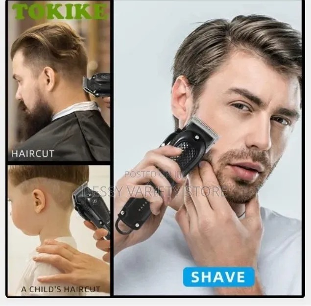 Tokike Professional Hair Clippers Wireless Hair Trimmer High-Power